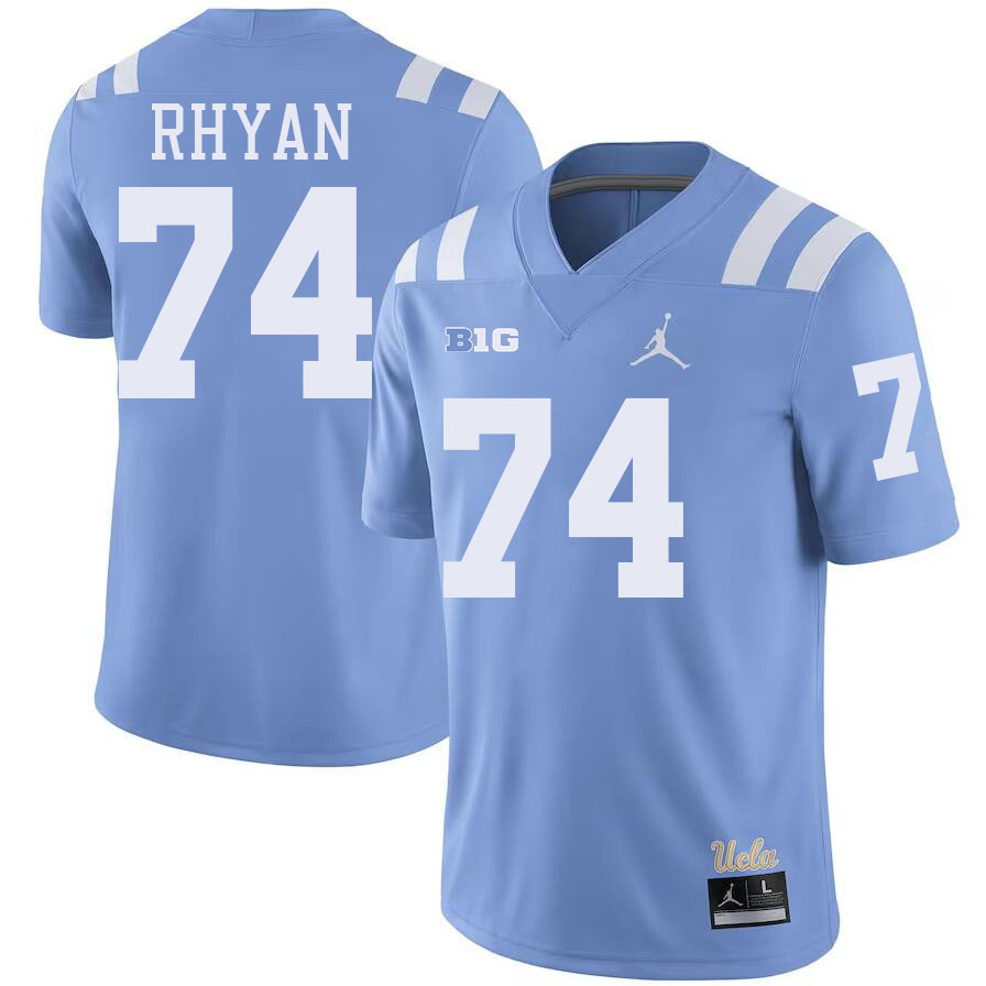 Sean Rhyan UCLA Jersey,UCLA Bruins #74 Sean Rhyan Jersey Youth College Football Uniforms-Throwback